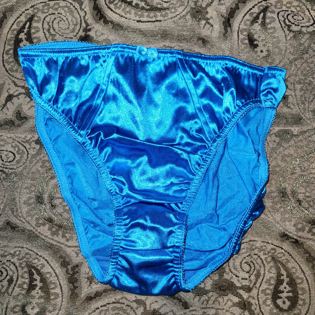 NEW Blue K&L Fancy Satin Princess Laura MEDIUM