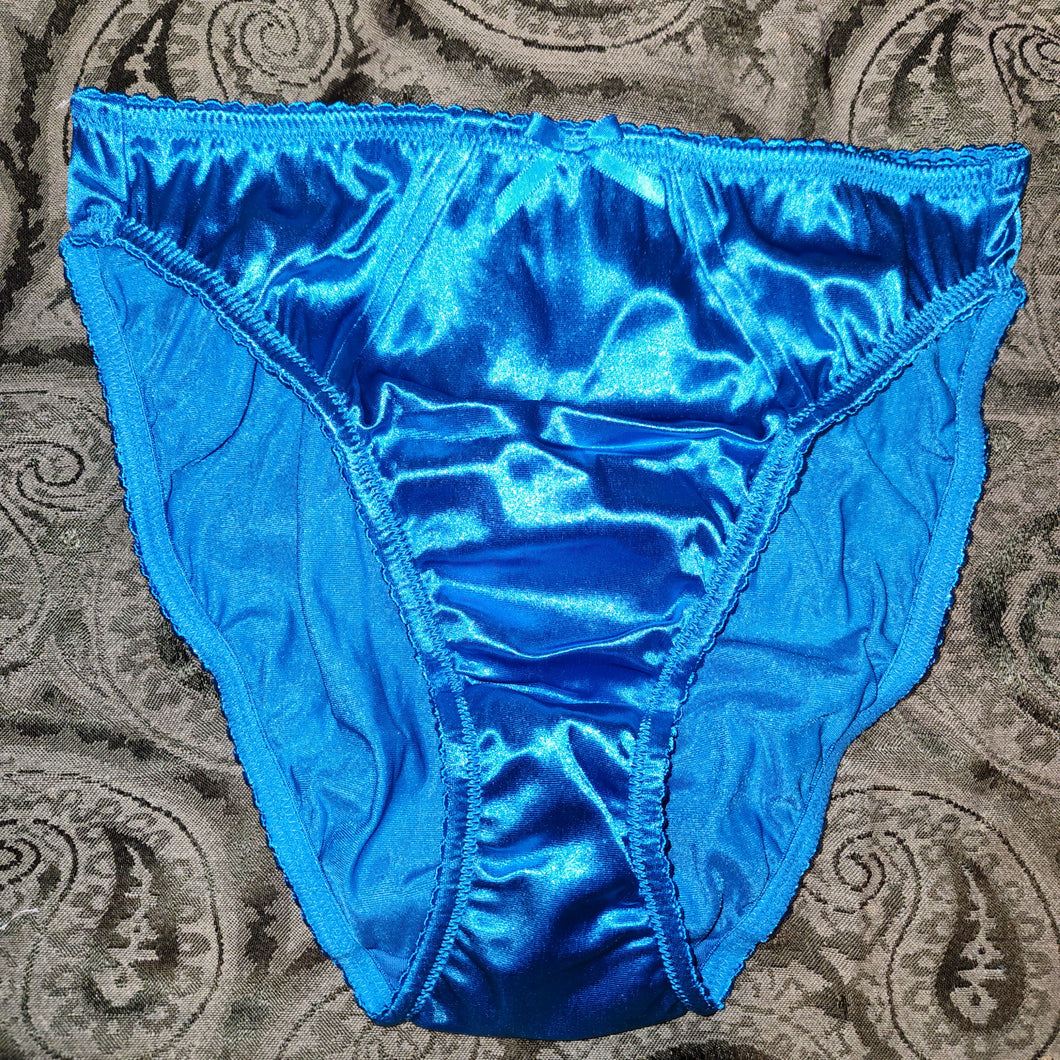 NEW Blue K&L Fancy Satin Princess Katie MEDIUM